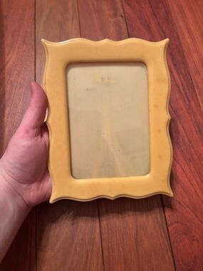 Vintage Bakelite plastic picture frame